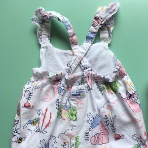 Gymboree PETER RABBIT rompers 0-3 mos